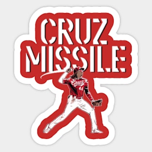 Elly De La Cruz Missile Sticker